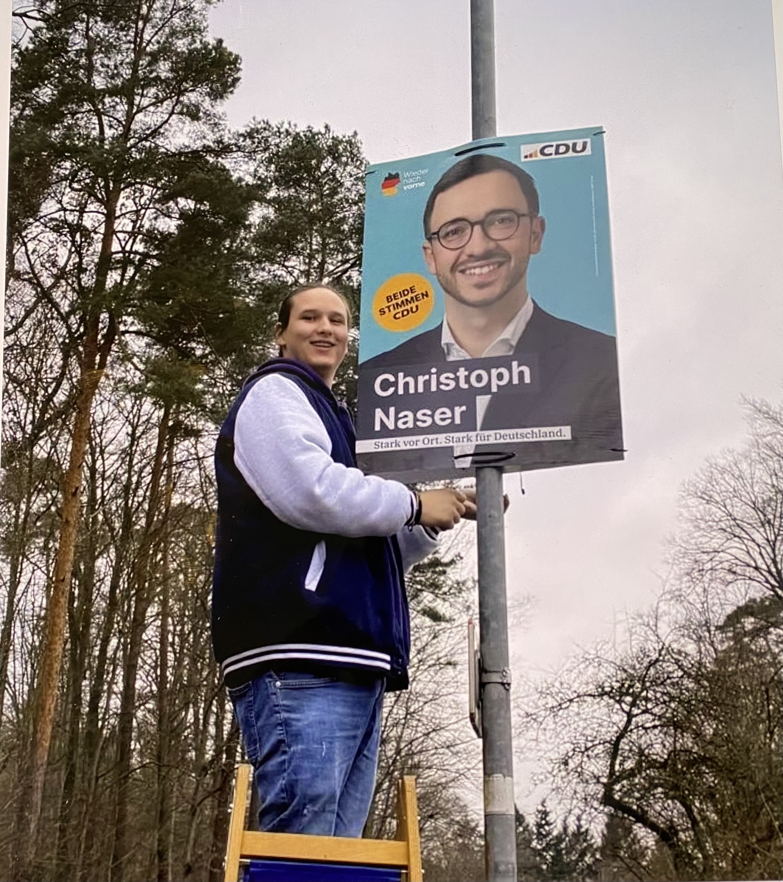 Jugend unterwegs fr Christoph Naser.